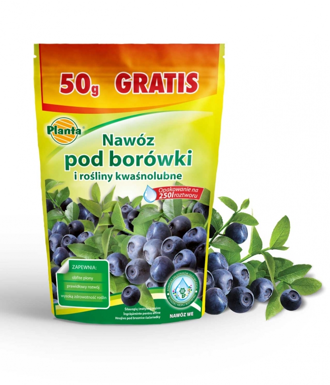 Водоразтворим тор за боровинки Planta