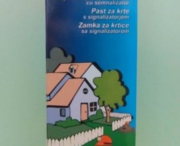 Брос - капан за къртици със сигнализатор