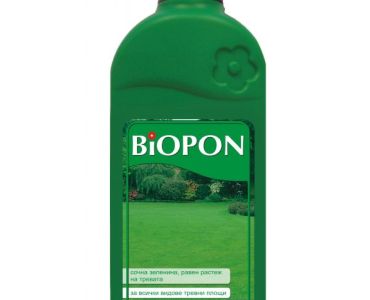 Биопон течен тор за тревни площи