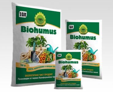 Биохумус 100% твърд тор