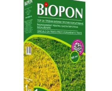 Биопон тор за тревни площи против пожълтяване