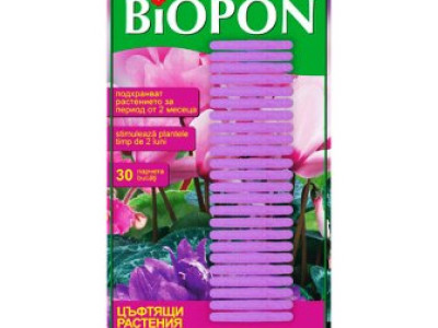   Биопон - торни пръчици за цъфтящи растения